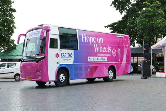 Introducing Hope on Wheels – Caritas Mobile Mammogram Bus: “Extending healthcare  beyond hospital walls”