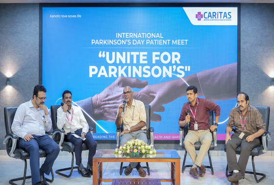 Caritas Hospital Kottayam Hosts Patient Meet for World Parkinson's Day